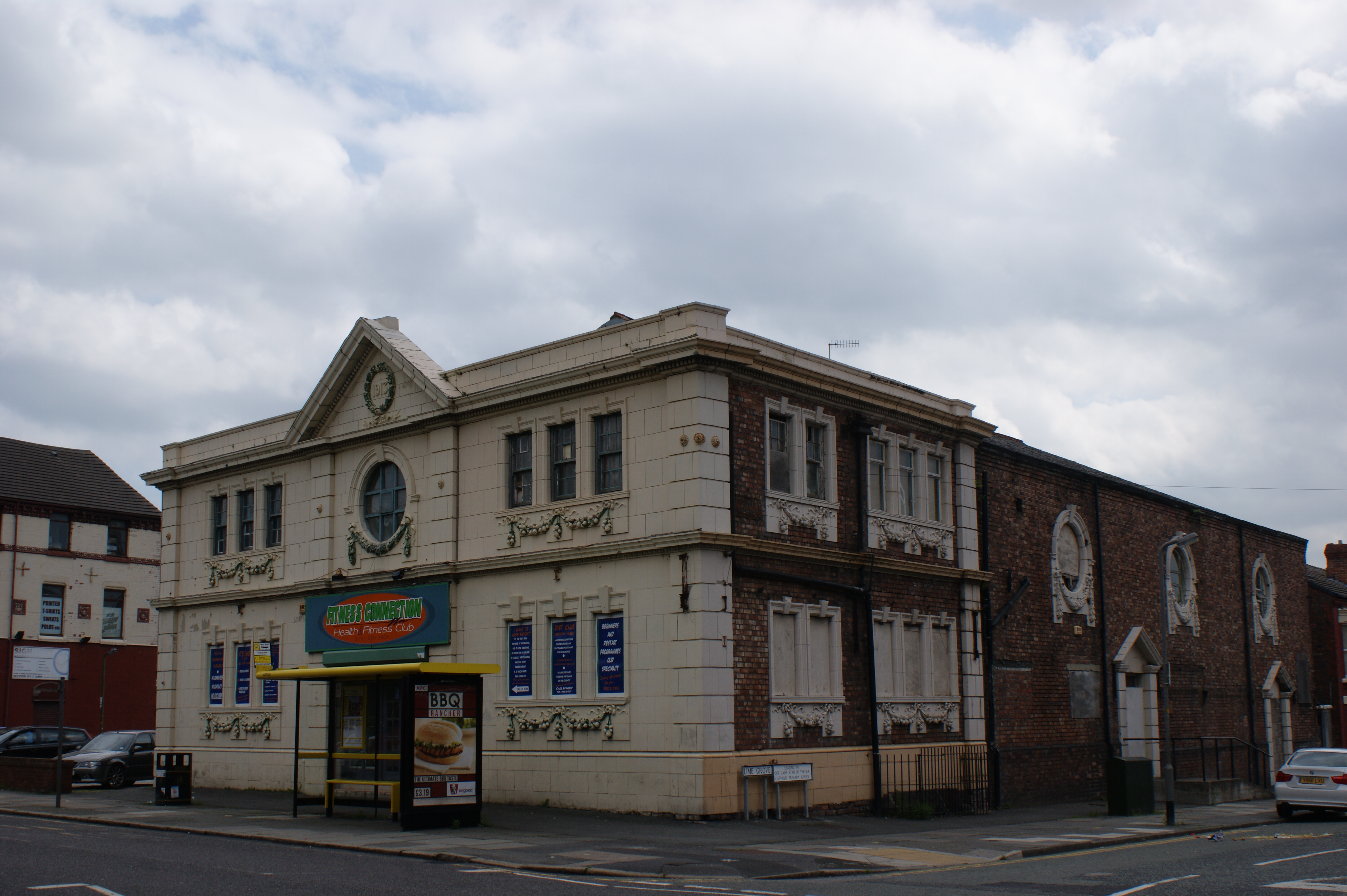 The Old Palladium Cinema in Seaforth now used as a gym
